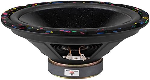 Factory Buyouts Titan 10" Black Glitter Cone Foam Surround Woofer 4 Ohm