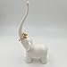 Niceful ANYA White Elephant Ring Holder
