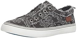 Blowfish Malibu womens Play Sneaker, Dark Grey