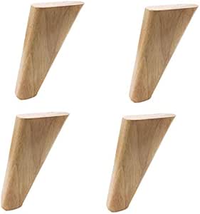 HRD Patas de los Muebles de Madera Maciza, Patas de Apoyo nórdicas para