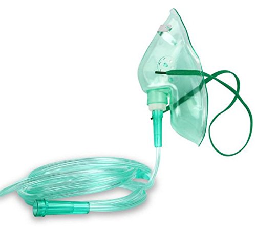 Plceo Vaporizer Kit with 7' Oxygen Tubing Adult & Child Oxygen Masks Elastic Strap Style Breathing Mouthpieces - Thumbnail 3