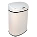 New White 13-Gallon Touch Free Sensor Automatic   Kitchen Office