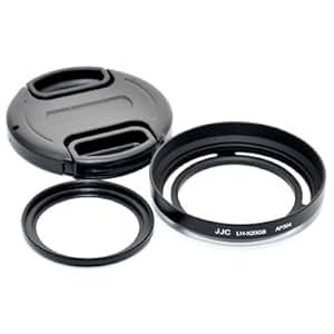 Amazon.com : JJC LH-X20GB Metal Lens Hood Shade & Lens
