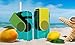 asobu Juicy Drink Box The Ultimate Unbreakable Reusable 10oz Water Bottle for Kids Bpa Free (White)
