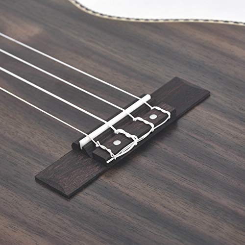 Caramel CB500 30 Inch All Rosewood Baritone Acoustic Electric Ukulele With Truss Rod - Thumbnail 4