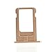 Smays SIM Card Tray Replacement for iPhone 6 4.7-inch (Gold)