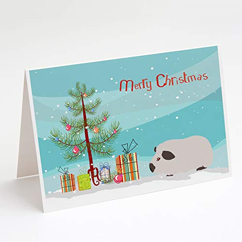 Caroline's Treasures CK4441GCA7P Himalayan Guinea Pig Merry Christmas Greeting…