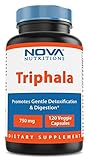 Triphala 750 mg 120 Vcaps by Nova Nutritions
