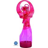 O2COOL Deluxe Misting Fan, Raspberry