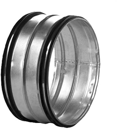 Tappo Zincato Per Tubi Aria 80mm - Chiusura Ermetica Per Impianti Ventilazione E Aspirazione - Foto 8