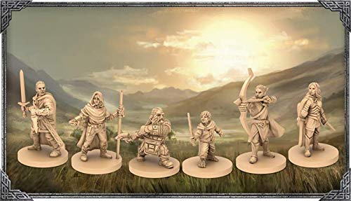 Asmodee, Herr der Ringe: Reisen in Mittelerde, Brettspiel mit App, 1-5 Spieler, 14+ Jahre - Italienische Sprache – Bild 7