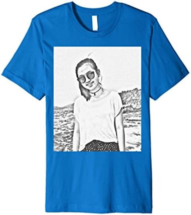 Mens always Smile Everything will be fine XL Royal Blue