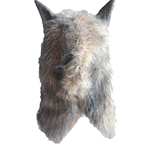 HOT, AIMTOPPY Wolf Mask Latex Animal Prop For Halloween - Image 3