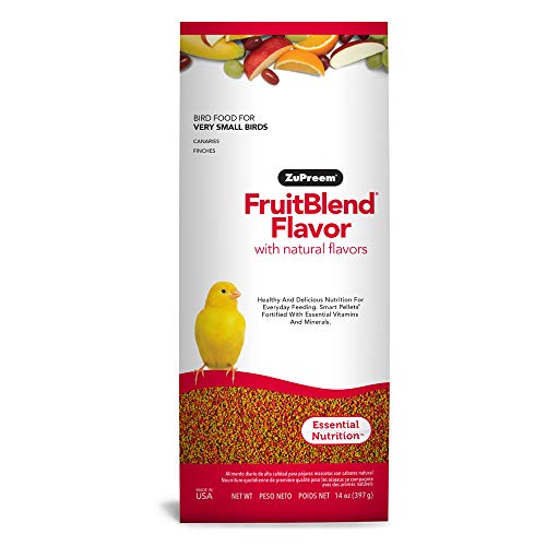 Zupreem 230305 Fruitblend X-Small Canary/Finch Food, 14-Ounce