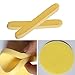 Facial Sponge Compressed,120 Count PVA Professional Makeup Removal Round Face Wash Sponges Spa Pads Exfoliating Cleansing for Women,Yellow
