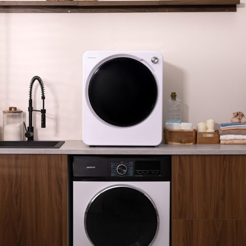 Mini Sèche-Linge à Évacuation 2,5 kg Bolero DressCode Dry 3150V. 950 W, 6 Programmes, Programme ECO, Commande Knob Intuitive, Séchage Rapide et Efficace, Idéal pour les Petits Espaces, Blanc