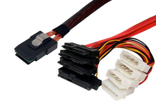 Data Storage Cables, p/n I3629-2MC: Internal Mini SAS 36-SAS Drive x 4, 2M, Generic [Electronics]