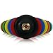 ibouteek Diamond Polishing Pads 4 inch Wet/Dry 10 Pads + Backer | Polishing Kit for Granite Marble Concrete and Stone