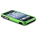 Snap-on Case compatible with Apple iPhone 3G / 3GS, Green / Black Cup Shape