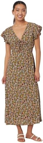 billabong bright skies midi dress Billabong Women's Bright Skies Midi DRS Island Green XS at Amazon Women's Clothing store