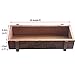 Huouo 8.8 Inches Wood Planter Succulent Container Box with 6 Pcs Mini Garden Planting Hand Tools Set