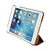 JISONCASE iPad Mini 4 Case, Leather Ultra Slim Smart-Shell Stand Cover Case with Auto Wake/Sleep for Apple iPad Mini 4 (JS-IM4-01A) (Vintage Brown)