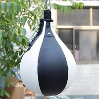 ANUSA Boxing Pear Shape PU Speed Ball Swivel Punch Bag Punching Exercise Speedball Speed Bag Punch Fitness Training Ball