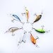 7Pcs of Life-like Swimming as Life Fish Swimbait Bass Bait Hard Fishing Lure (7PC)