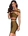 Meilun Womens Off Shoulder Cut Out Bodycon Club Party Bandage Slim Dress