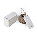 White Gift Tags,Wedding Tags,100 Pcs White Kraft Paper Gift Tags with String Vintage Tags with Hollow Heart Wedding Favor Tags Party Gift Tag Name Price Labels with 66 Feet Natural Jute Twine