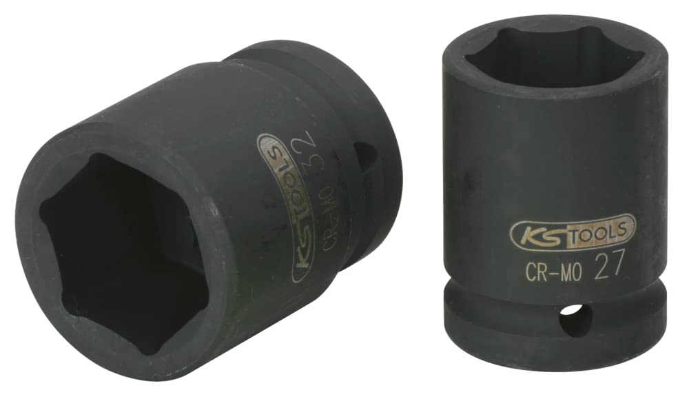 KS Tools 515.1730 Impact Socket Short 1-inch 30mm