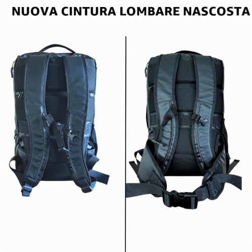 COR Surf The Island Hopper Travel Backpack - Ergonomic Cabin Approved Carry Backpack, Water Resistant Zippers, Secret Pockets, Laptop Compartment, Available in 28 or 40 Litres