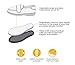 Gold Toe Jude Mens House Shoes Diabetes,Men's Orthopedic Edema Slipper,Eldery Houseshoes,Diabetic Footwear for Men Black 10M