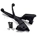 HONGK- Parts Black Brake Clutch Hand Levers Compatible with 2008-2013 Touring and Trike Models 2014-later FLHR and FLHRC (Does NOT fit Models Equipped with Hydraulic Clutch) [B01BI7ZUDK]
