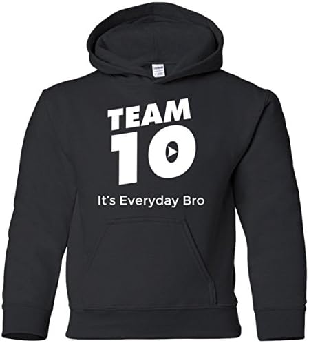 Team 10 It's Everyday Bro Jake Paul Youth Hoodie Shirt
