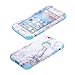iPhone 6 Plus Case, iPhone 6S Plus Case, SUMOON [Drop Protection] Hybrid Heavy Duty Three Layer Verge Shockproof Full-Body Protective Armor Defender Case for iPhone 6S Plus 5.5 Inch (Marble Blue)