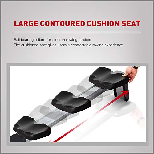 JOROTO Rowing Machine Rower Equipment - Folding Magnetic Exercise Rower Rowing Machine for Home Use