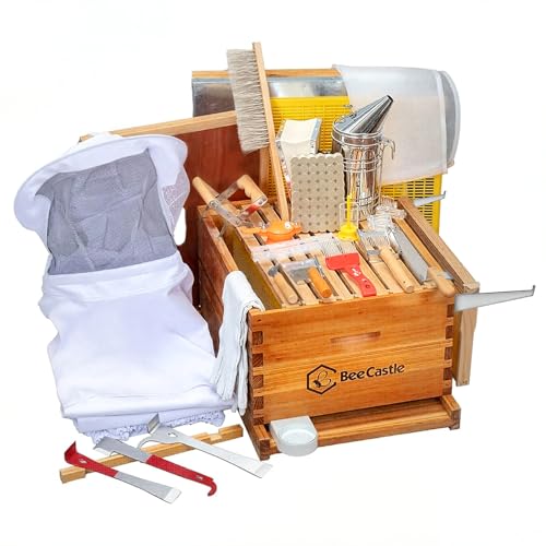 BeeCastle 10-Frame Beehive Starter Kit