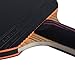 ADIPIN Master Carbon Table Tennis Racket | Ping Pong Paddle | 5-Ply Wooden Blade with Rubber and Sponge