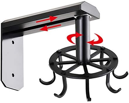 壁掛け収納 調理器具 ホルダー 省スペース 超耐荷重 に適しています おしゃれ 家庭用キッチン バスルーム オフィス 黒色 1 6