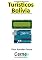 Livro Apresentando alguns pontos Turísticos da Bolívia Com display LCD programado no Arduino