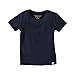 Burt's Bees Baby Boys Tees, Short Long Sleeve V-neck Crew Infant Top, 100% Cotton And Toddler T-Shirt Set, Midnight, 12 Months US