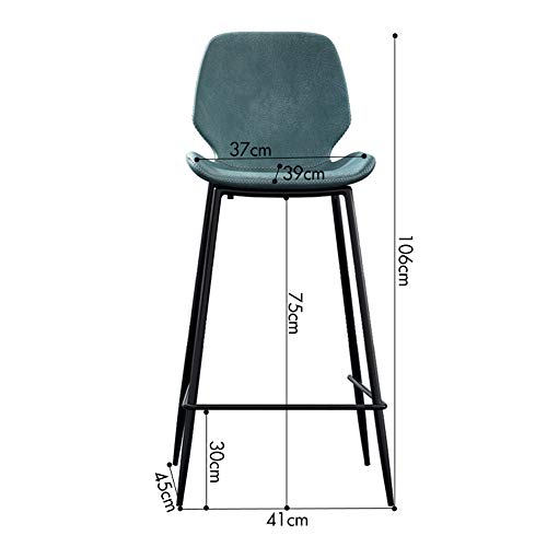 Esszimmerstuhl im europäischen Industriestil Home Kitchen Counter Esszimmerstuhl Hochstuhl Iron Art Bar Chair… – Bild 8