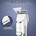 Liberex Cordless Hair Clippers for Men Women - Rechargeable Professional Mens Beard Trimmer, Hair Cutter Machine Kit, Wireless Grooming Set, Also for Kids Babies, LED Display, 4 Combs, Charging Base