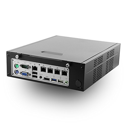 Jetway Intel N2930 Network PC w/ 5X Intel LAN, 2GB, JBC200F9N-E4IN-B, ADE4INLANG