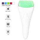 ESARORA Ice Roller for Face & Eye,Puffiness,Migraine,Pain Relief and Minor Injury,Skin Care Products (White)