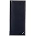 Pacer Go RFID Blocking Slim Minimalist Long Travel Wallet Genuine Leather Passport Holder Travel Cover (Dark Blue)