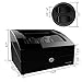 TRIPLE TREE Newly Upgraded Watch Winder, for Automatic Watches, Wood Shell Piano Paint Exterior and Extremely Silent Motor, with Three Dimensional Watch Pillows, Suitable for Wrist from 28 to 50mm