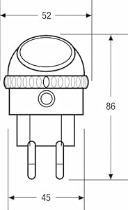 Osram LED Lunetta Nachtlicht Leuchte für innenanwendungen Test- Stört