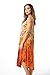 Riviera Sun 21834-ORG-3X Umbrella Dress